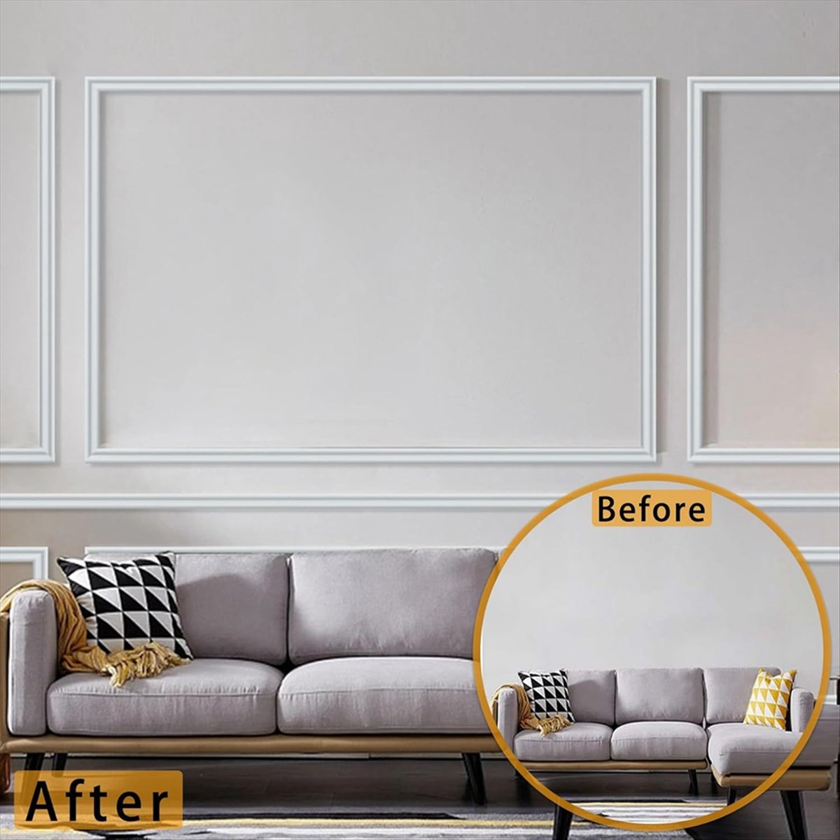 N14R 탑 240 L X 0.9인치 W 붙였다 떼었다 - Home Decor Wall Molding 리뷰 및 가격